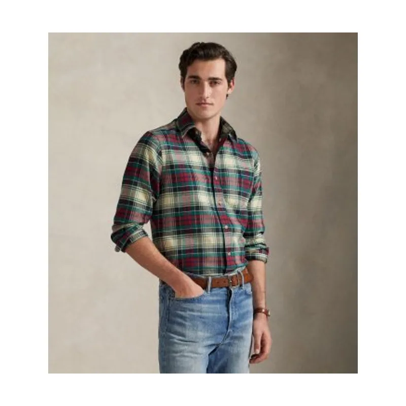 Polo Ralph Lauren Camisa Custom Fit Plaid 710P00663001