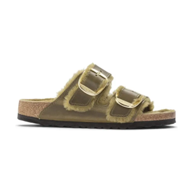 Birkenstock Sandalias Arizona Big Buckle Lana de borrego (Ajuste Estrecho) 1023240