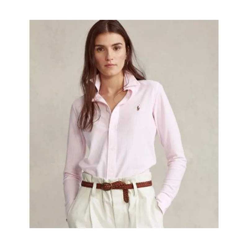 Polo Ralph Lauren Camisa Oxford de punto con rayas 211664416001
