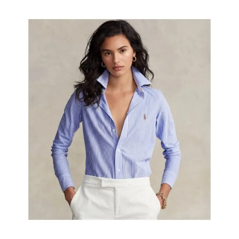 Polo Ralph Lauren Camisa Oxford de punto con rayas 211664416002