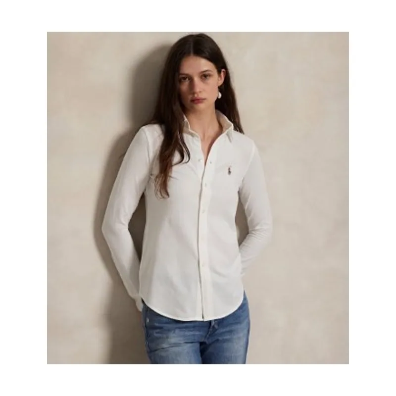 Polo Ralph Lauren Camisa oxford Slim Fit punto de algodón 211664427003