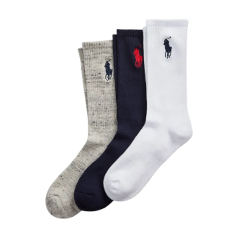 Polo Ralph Lauren Set 3 Calcetines Big Pony 449865823003