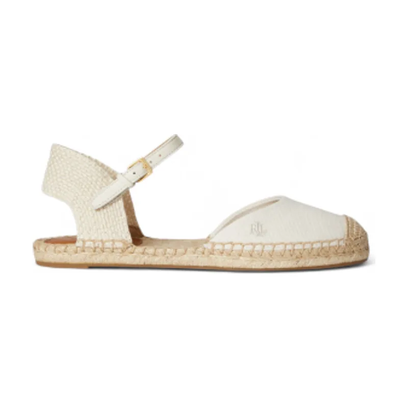 Lauren Ralph Lauren Alpargata plana Robby de lona 802982888003
