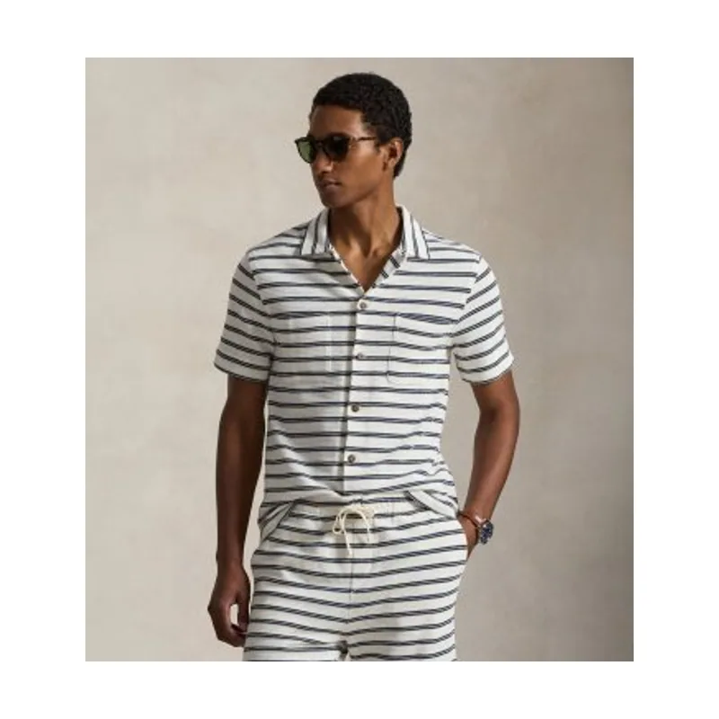 Polo Ralph Lauren Camisa de punto y pointelle con rayas 710A13005001