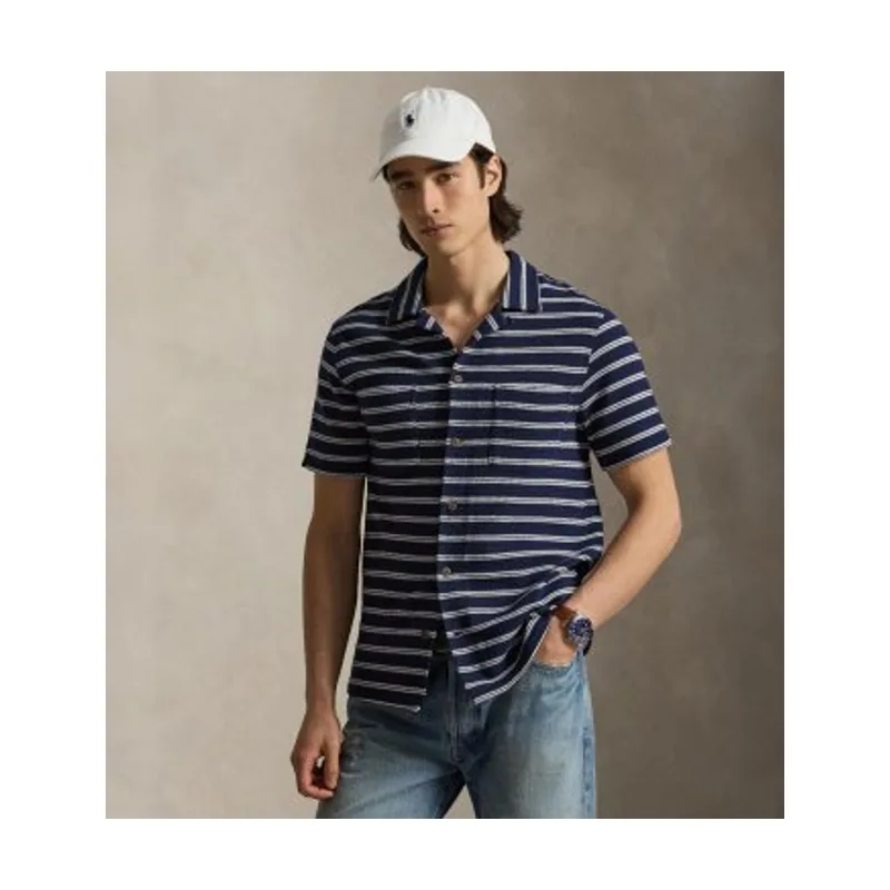 Polo Ralph Lauren Camisa de punto y pointelle con rayas 710A13005002