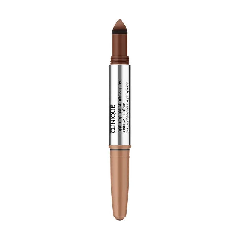 Clinique HI SHADOW PLAY sombra de ojos + definidor de sombra #flame + ember