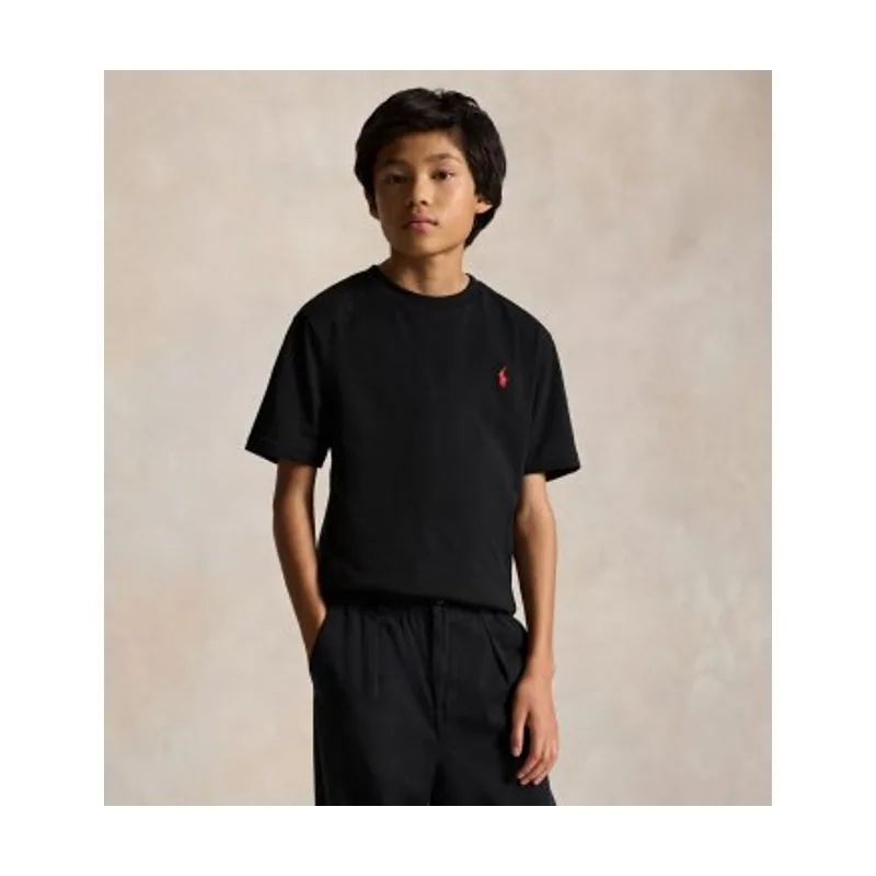 Polo Ralph Lauren Camiseta de algodón con cuello redondo 323832904036