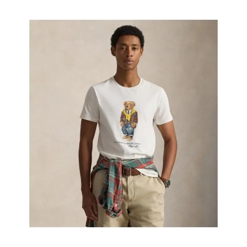 Polo Ralph Lauren Camiseta de punto con Polo Bear 710P07346001