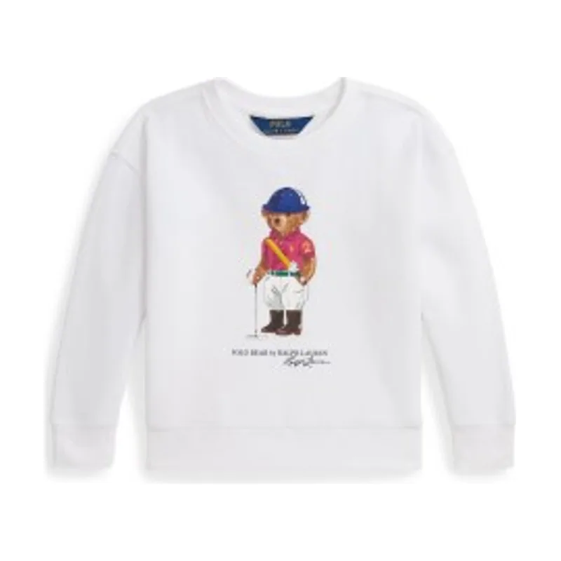 Sudadera cuadrada de felpa con Polo Bear 312A96116003