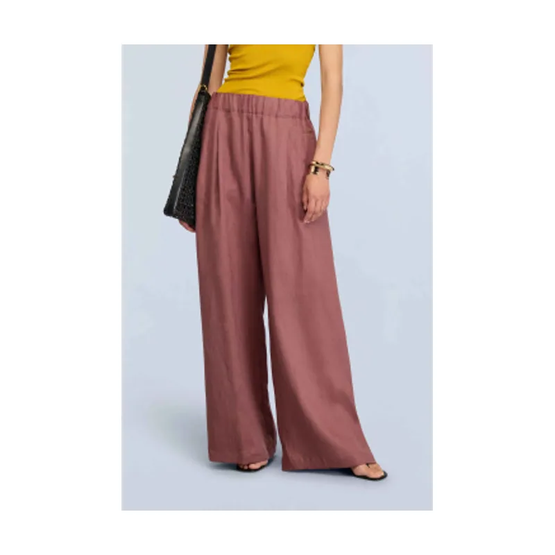 Semicouture Pantalón de lino Jhonny S6SN38