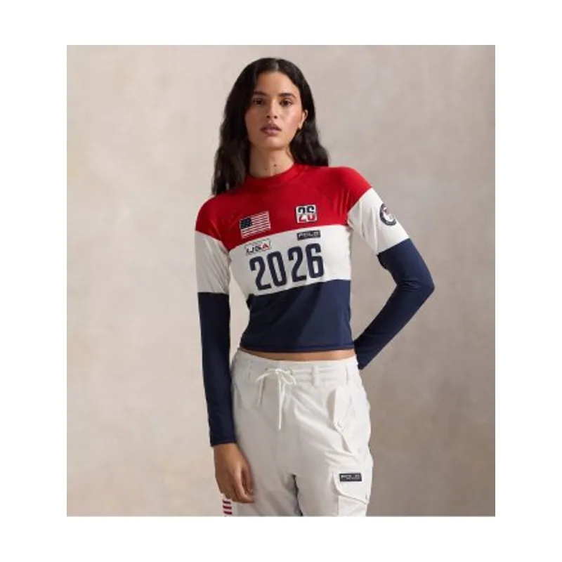 Polo Ralph Lauren Jersey Team Usa Stretch Mockneck 211B17515001