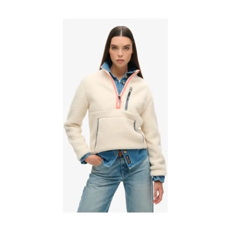 Superdry Forro polar Outdoor Half Zip Fleece W2012341A