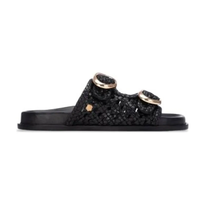 Carmela Sandalias de Piel 163058 16305801-NEGRO