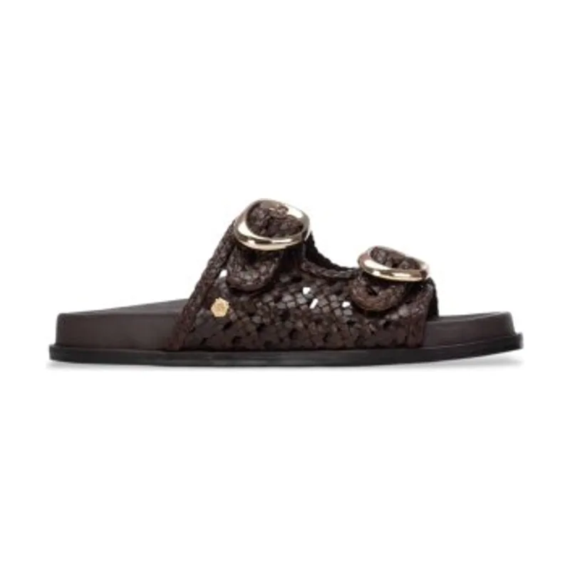 Carmela Sandalias de Piel 163058 16305804-MARRON