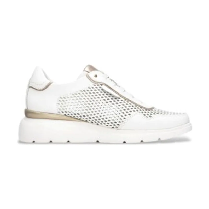 Carmela Zapatillas de Piel 163211 16321104-BLANCO