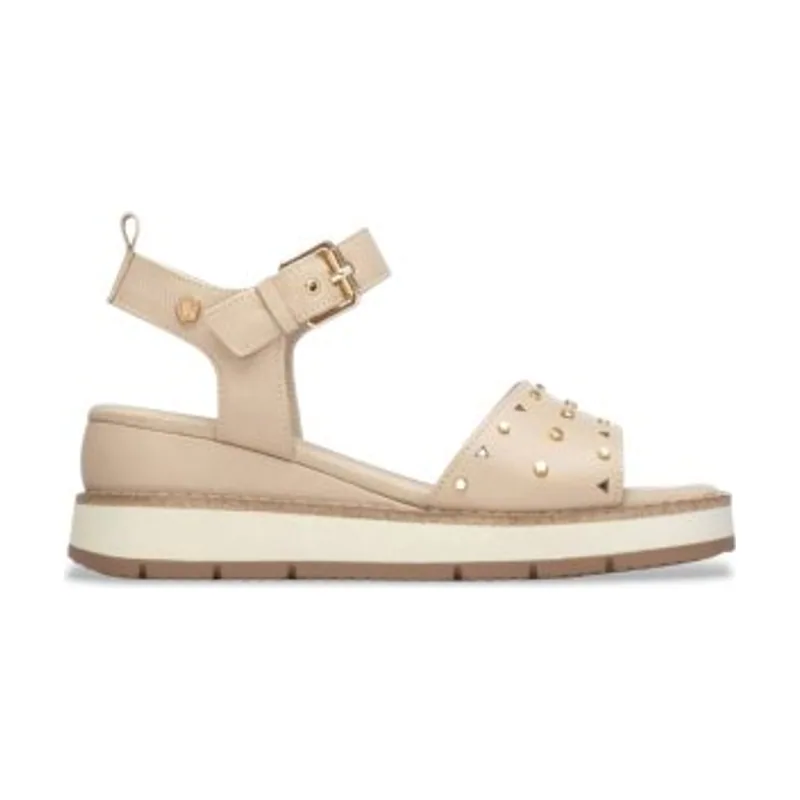 Carmela Sandalias de Piel 163248 16324801-BEIGE