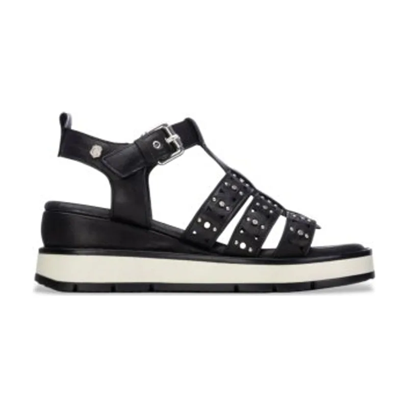 Carmela Sandalias de Piel 163252 16325203-NEGRO