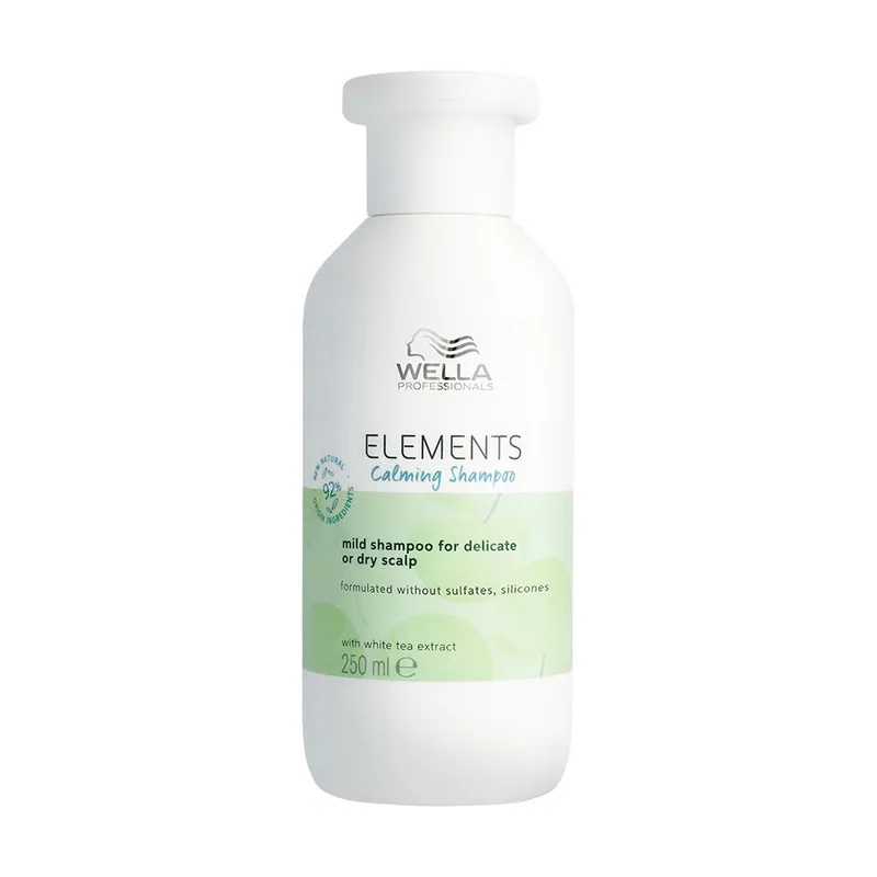 Wella Professionals ELEMENTS Champú natural Calmante para cuero cabelludo seco o delicado 250 ml