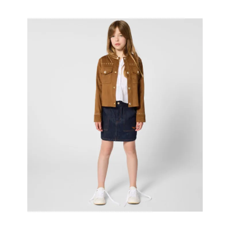 Zadig & Voltaire Chaqueta de antelina X60560