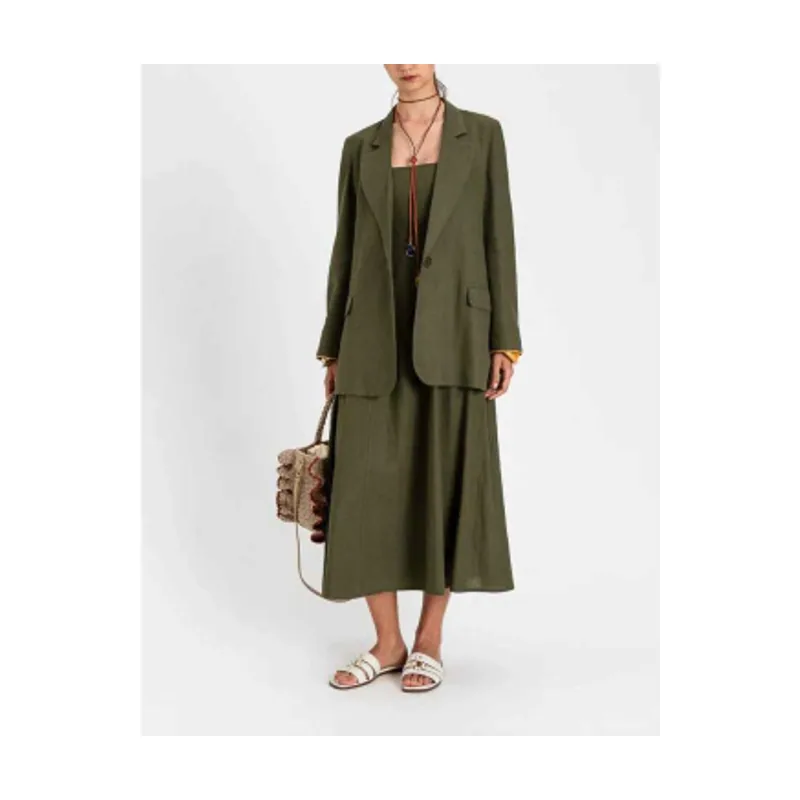 Twinset Blazer de lino 261TF2020