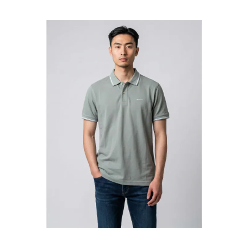 Gant Polo de piqué con ribete 2062034