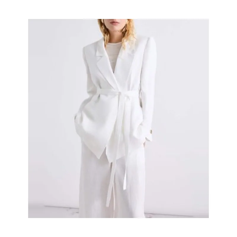 Marella Blazer de lino decolorado 2613041012200