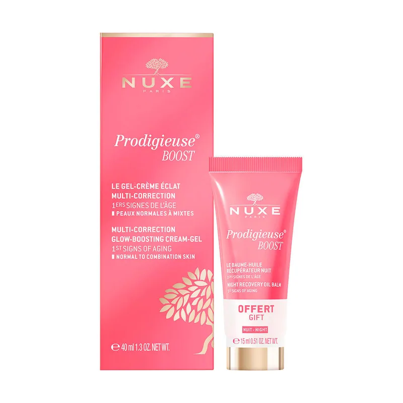 Nuxe PRODIGIEUSE BOOST GEL CREMA lote 2 pz