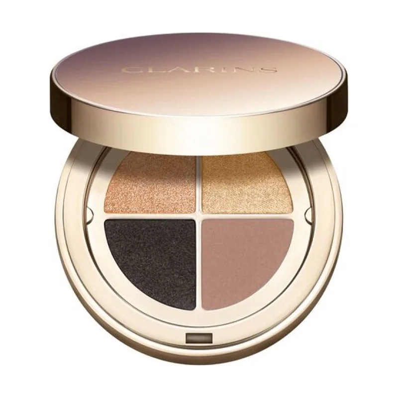 Clarins 4 COLORES paleta sombras de ojos #08-amber gradation
