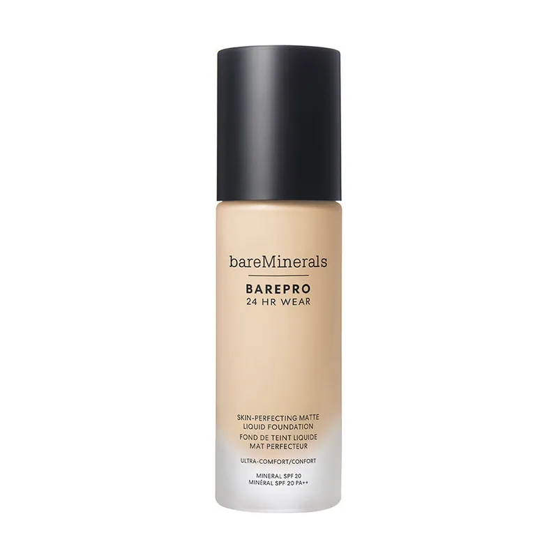 Bare Minerals BAREPRO 24HR WEAR fondo de maquillaje líquido mate SPF20 #Fair 10 Warm