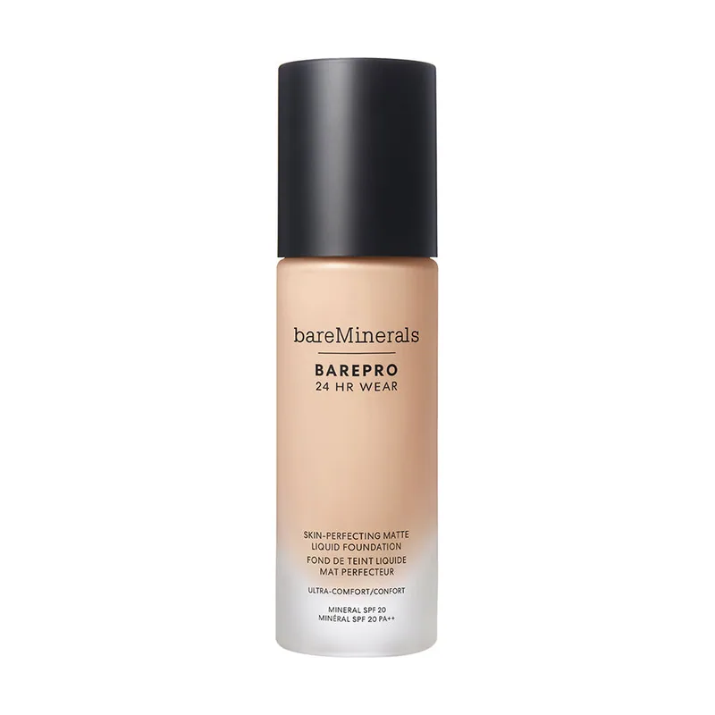Bare Minerals BAREPRO 24HR WEAR fondo de maquillaje líquido mate SPF20 #Fair 15 Cool