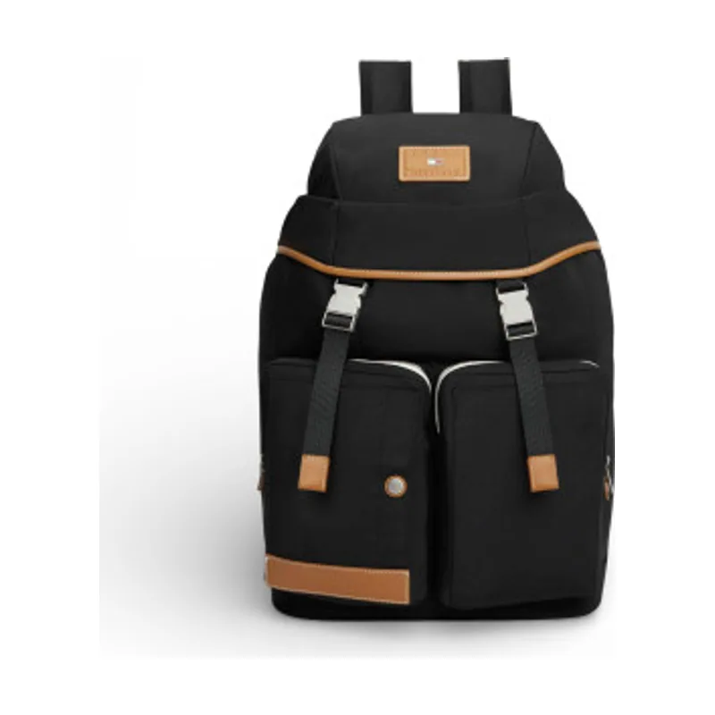 Tommy Hilfiger Mochila Casual con solapa y bolsillos newgro AM0AM14143