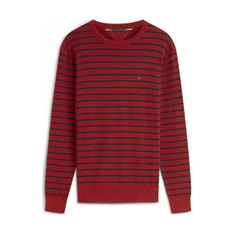 Tommy Hilfiger Jersey de cuello redondo con logo bordado MW0MW39999