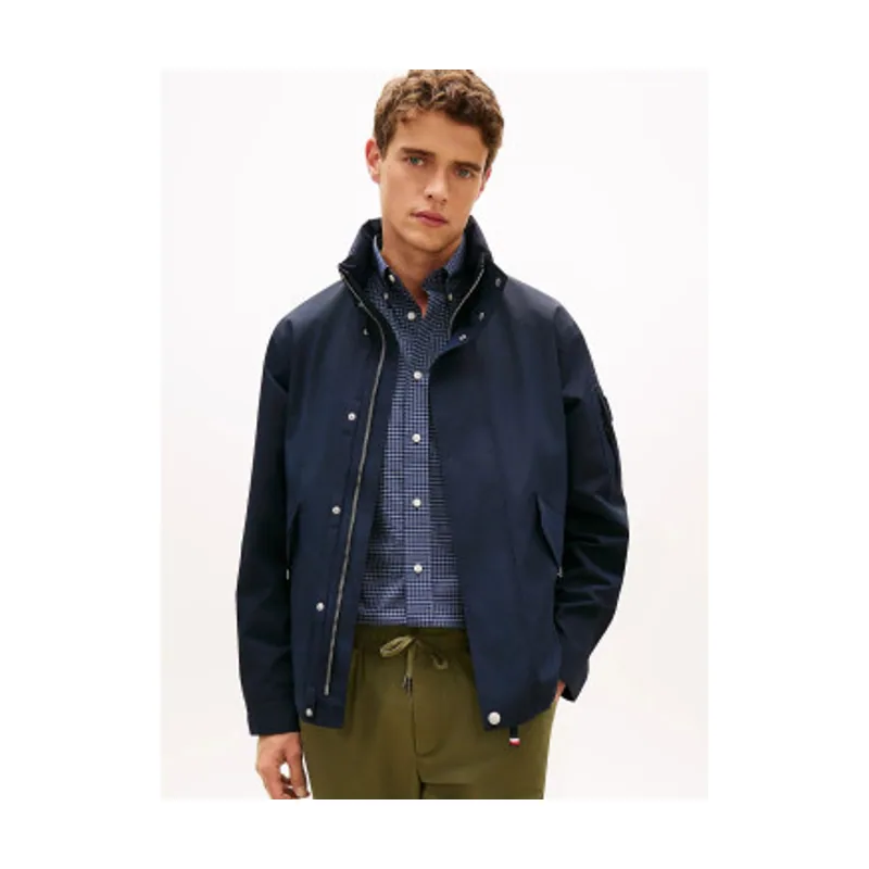 Tommy Hilfiger Chaqueta de regata con efecto arrugado MW0MW42508
