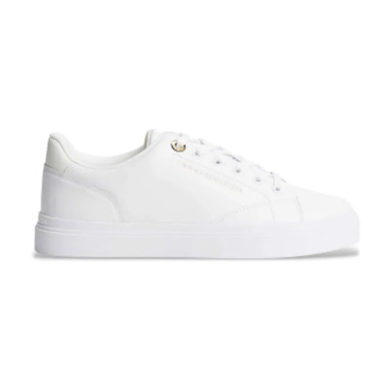Tommy Hilfiger Zapatillas de piel con logo FW0FW09105