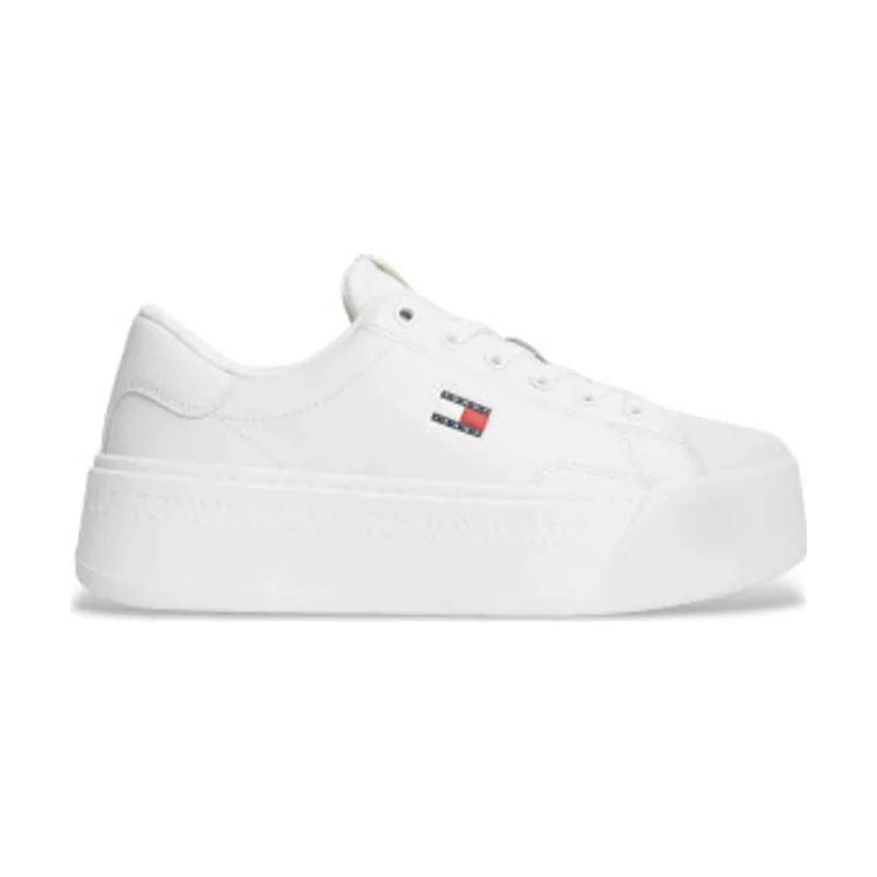 Tommy Jeans Zapatillas de piel Low Top Jet Max EN0EN02961