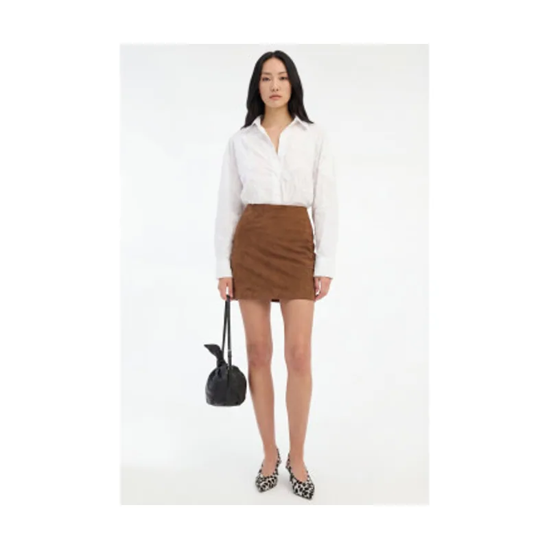 Rotate Mini Falda de Piel 115592249