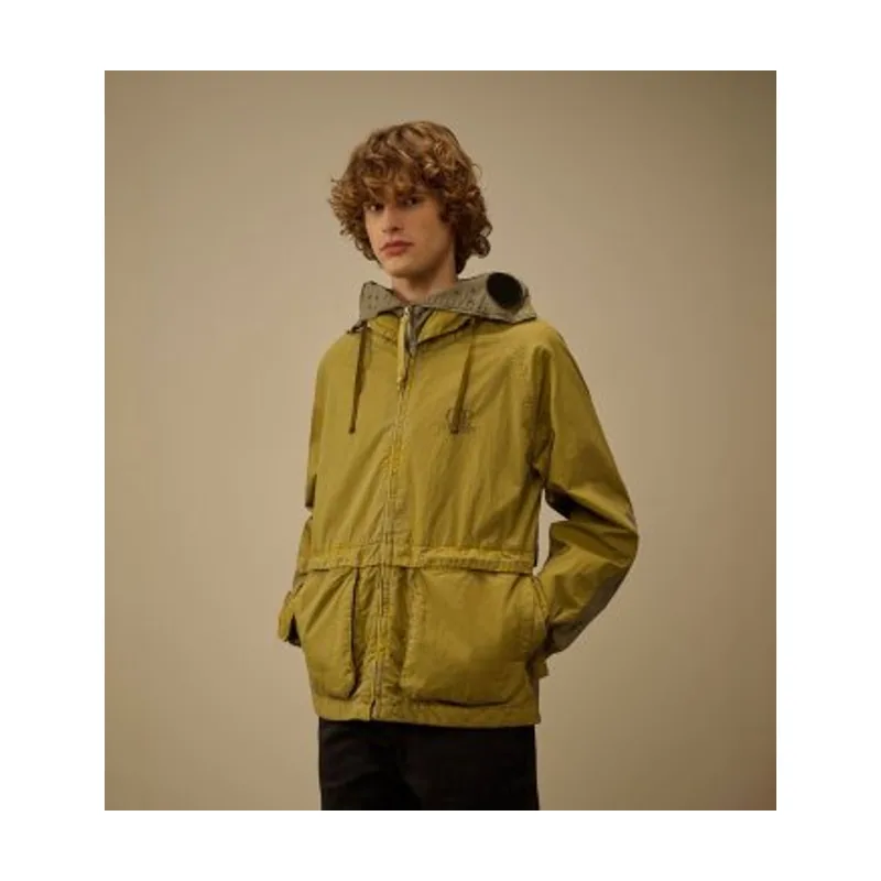 C.p. Chaqueta 50 Fili Wax Explorer verde amarillento 20CMOW110A110543D