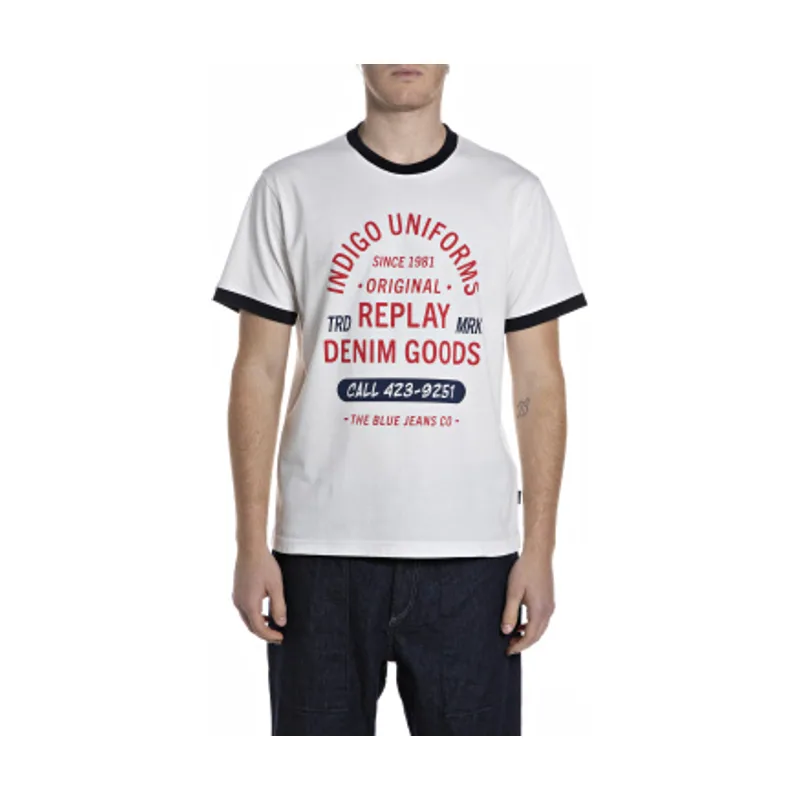 Replay Camiseta logotipo M3342.000.2660