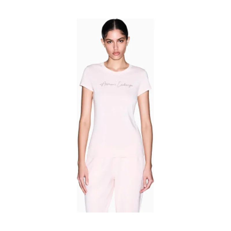 A|X Armani Exchange Camiseta Entallada XW001457AF10356U4104