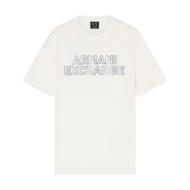 A|X Armani Exchange Camiseta Slim de algodón XM002413AF10361U0009