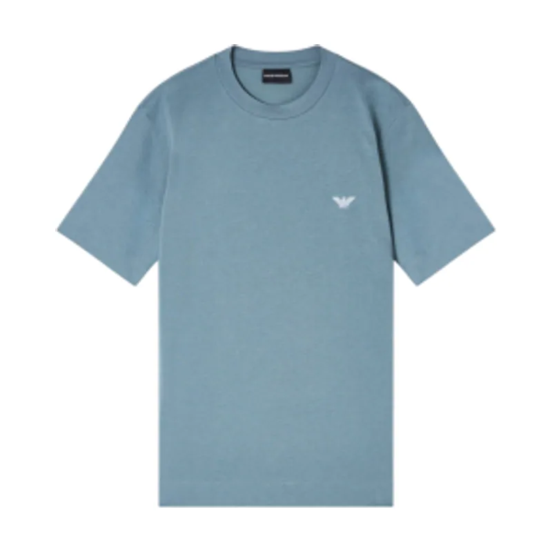 Giorgio Armani Camiseta Slim Fit de Punto grueso EM005396_AF13715