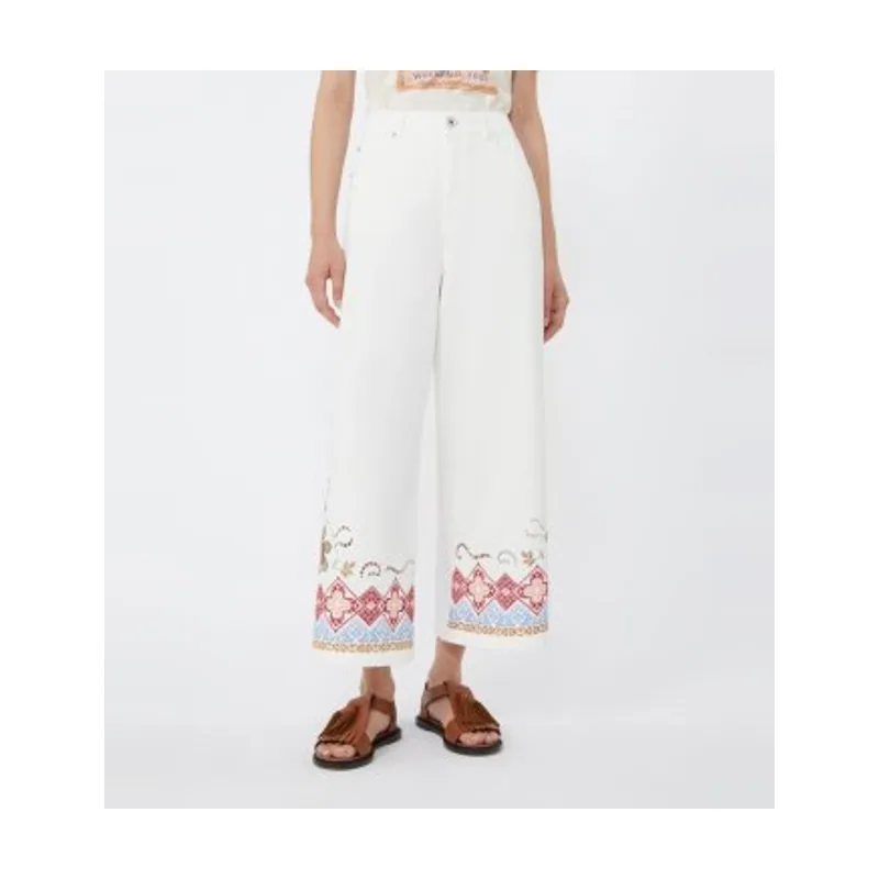 Weekend Max Mara Pantalones Anchos Adunco 2615131012600