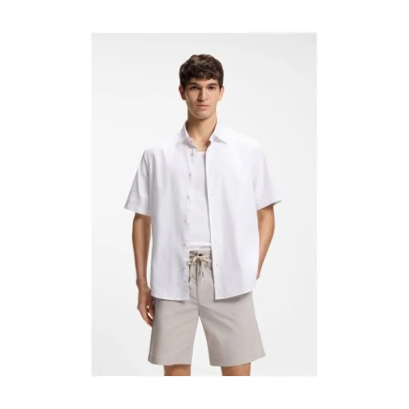 Boss Camisa Regular Fit Algodón Oxford 50537332