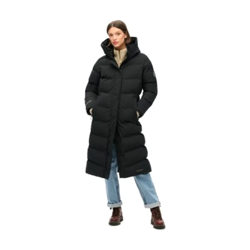 Superdry Abrigo largo acolchado City Chevron W5011781A