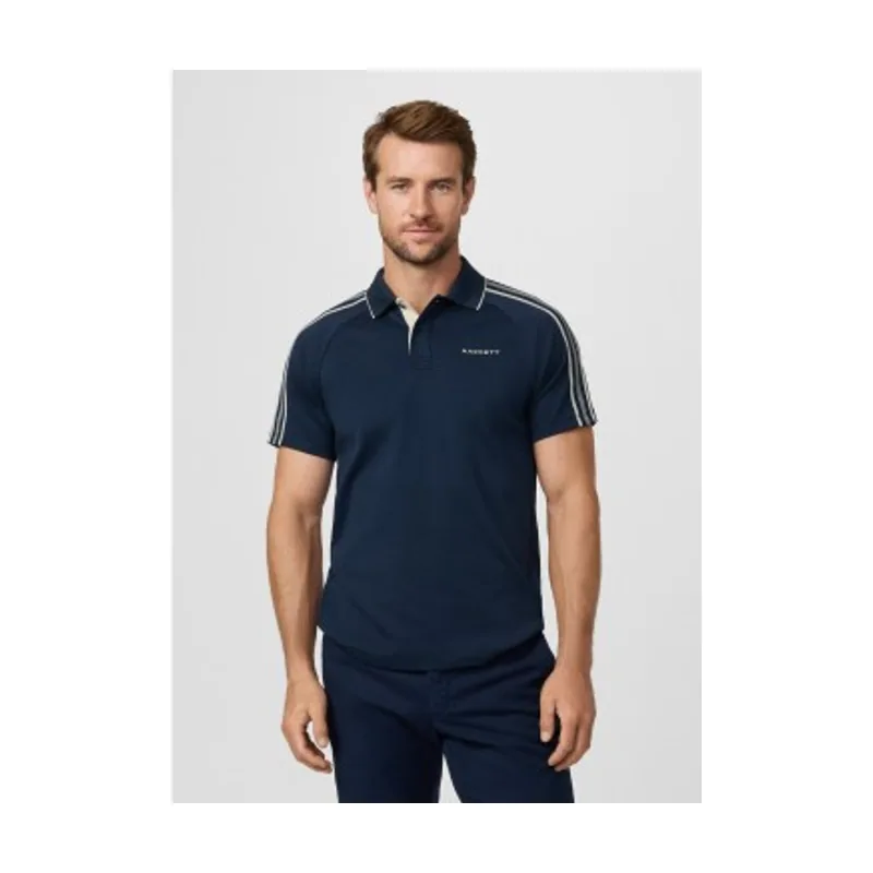 Hackett London Polo con cinta fit clásico HM5600121