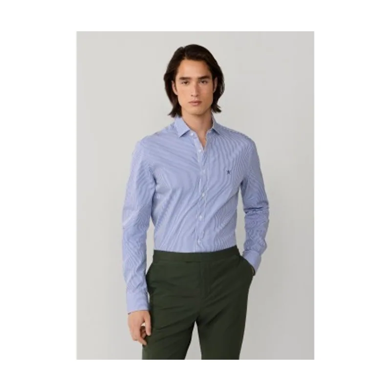 Hackett London Camisa rayas bengala city fit tailored HM3010537