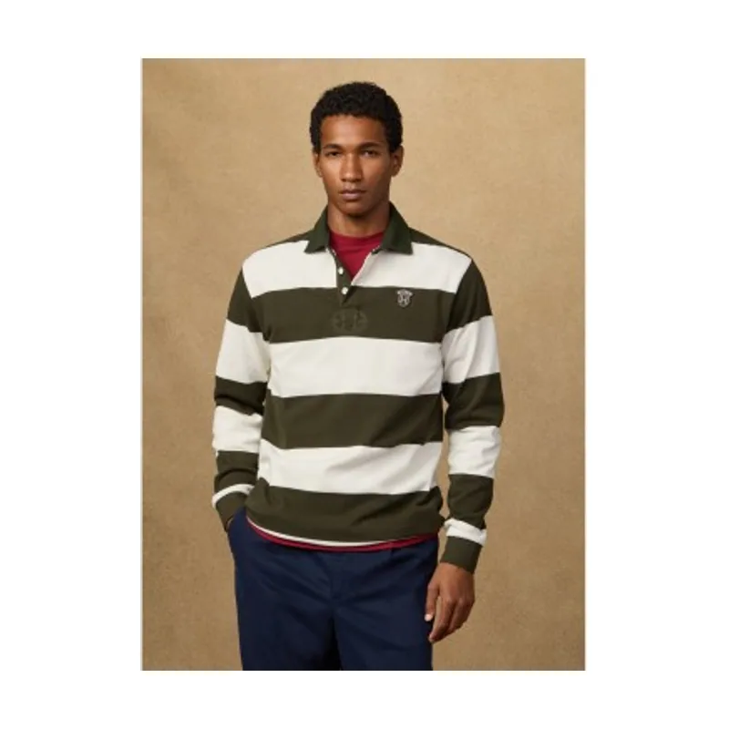 Hackett London Polo rugby rayas fit clásico HM5700009