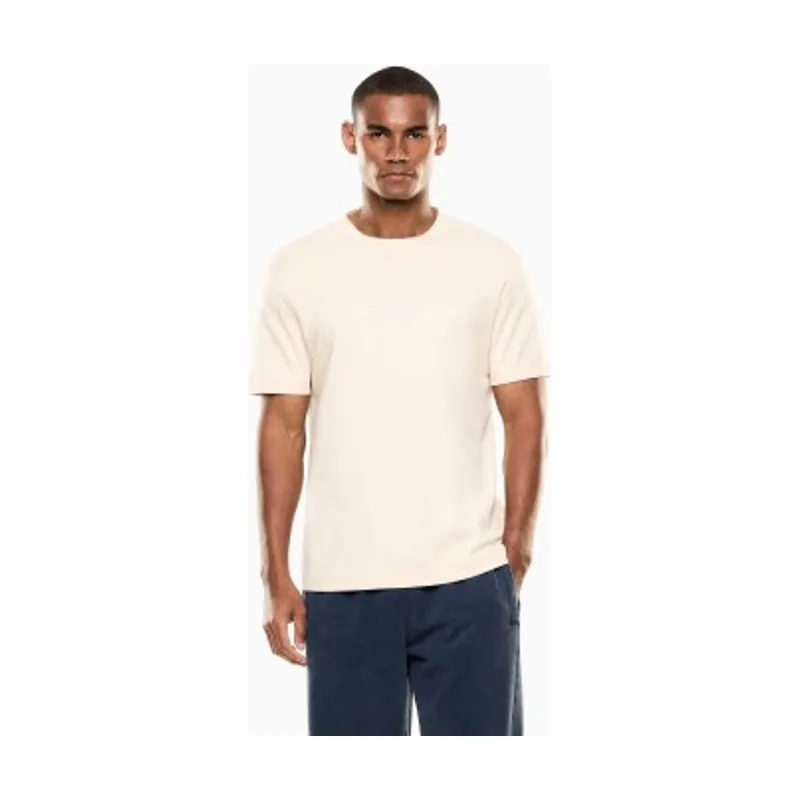 EA7 Camiseta de punto de algodón Logo Series 7M001498_AF10441