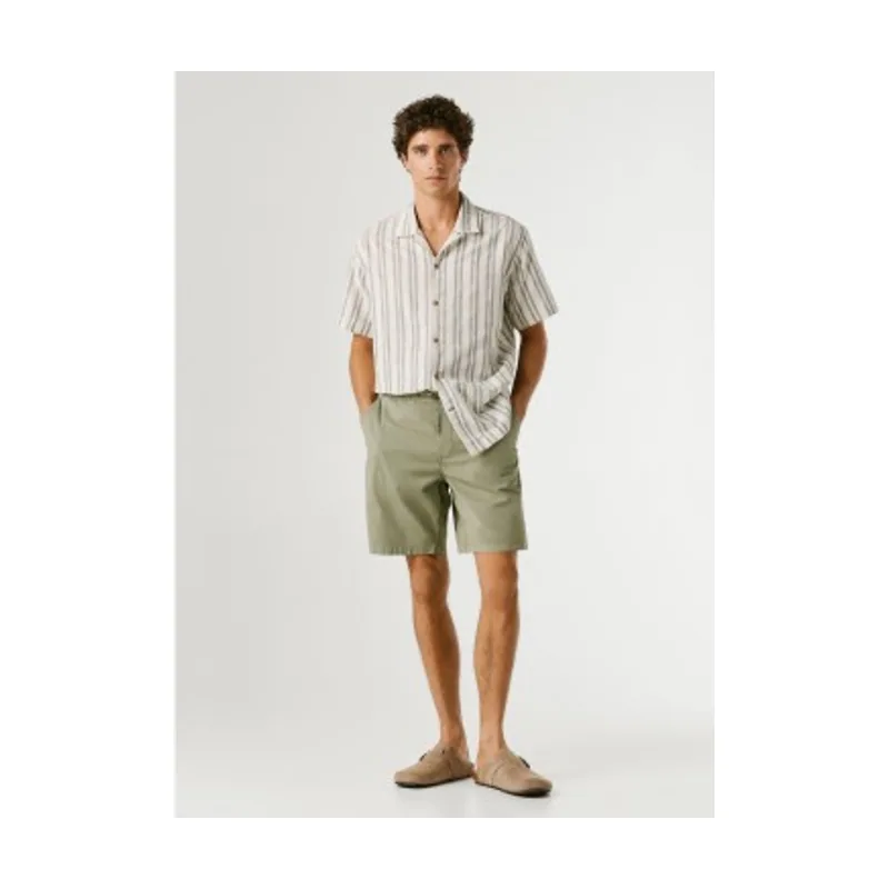 Pepe Jeans Shorts Relaxed Pull On Poplin PM8000033