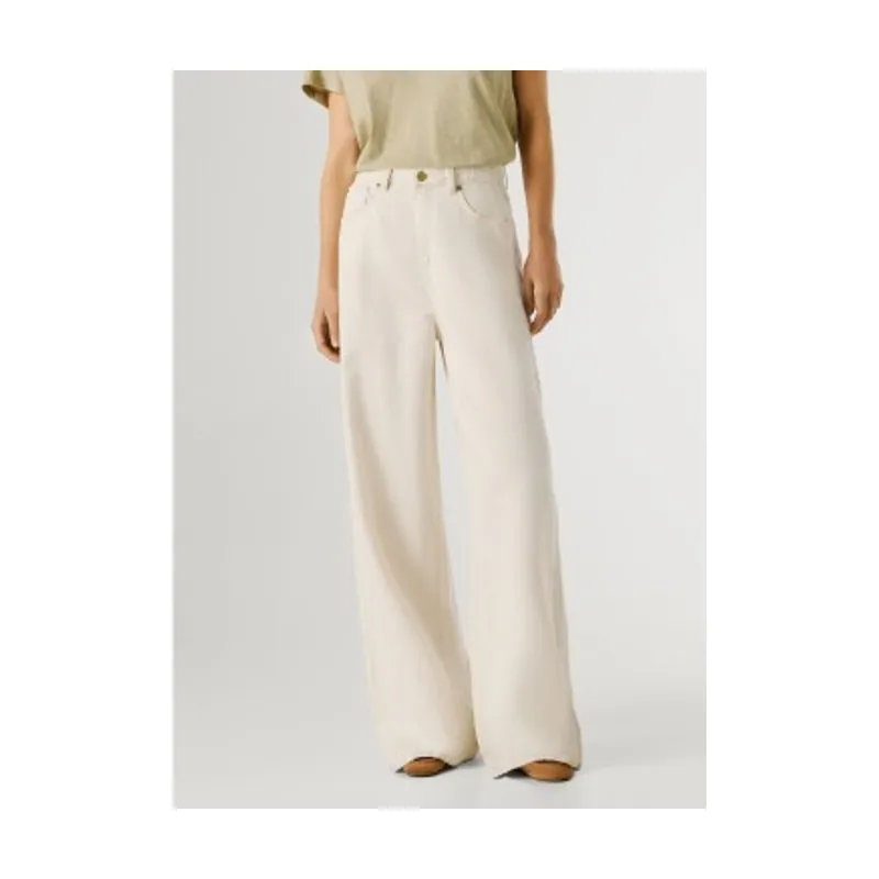 Pepe Jeans Pantalones Wide Leg Jeans Uhw Jaimy PL20474041S0